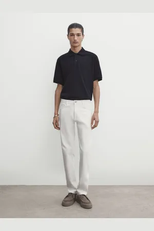 Massimo Dutti Polo Piqué Microestrutura De Algodão