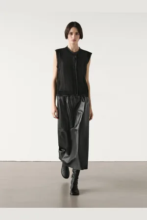 Massimo Dutti Colete Com Pormenor De Tecido Duplo