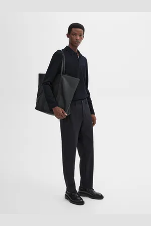Massimo Dutti Camisola De Malha Tipo Polo Em Mistura De Algodão