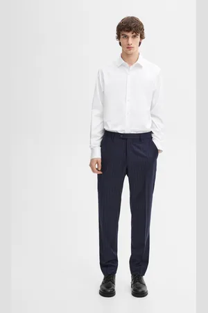 Massimo Dutti Camisa Slim Fit 100% Algodão