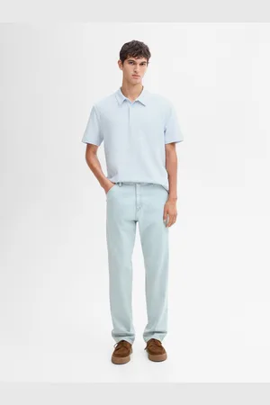 Massimo Dutti Polo De Manga Curta 100% Algodão