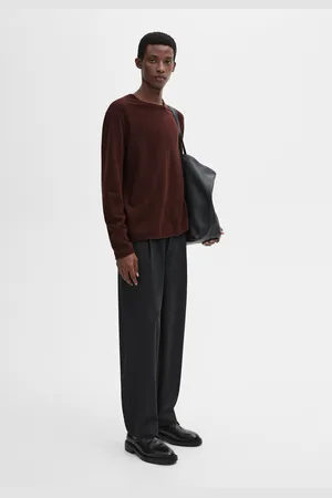 Massimo Dutti Camisola De Malha Em Mistura De Fazenda