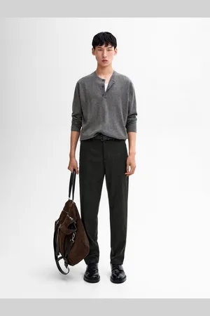 Massimo Dutti Camisola Gola De Polo Com Botões