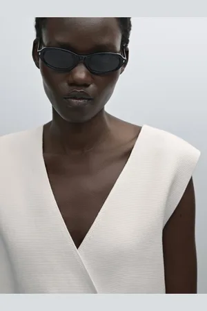 Massimo Dutti Colete De Malha Milano Com Abotoadura Dupla