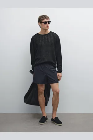 Massimo Dutti Calções De Banho Lisos Short Fit
