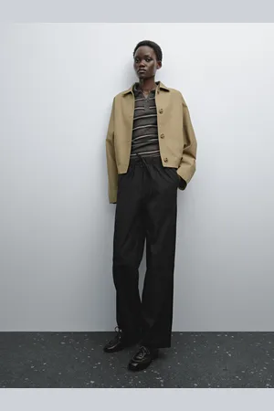 Massimo Dutti Calça Com Cós Elástico