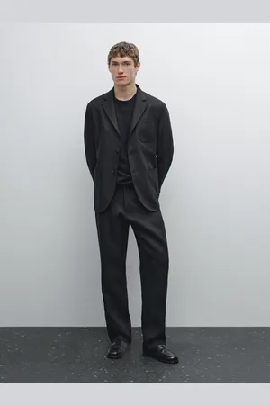 Massimo Dutti Calças Leves 100% Linho