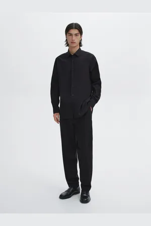 Massimo Dutti Calças Jogger Fit De Popelina