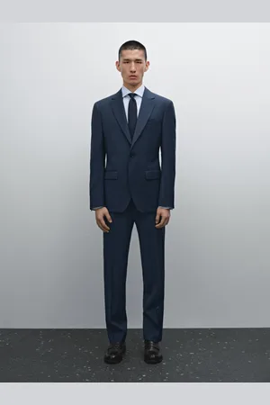 Massimo Dutti Blazer De Fato 100% Fazenda