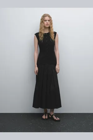 Massimo Dutti Colete Tailored Fit De Malha Com Botões