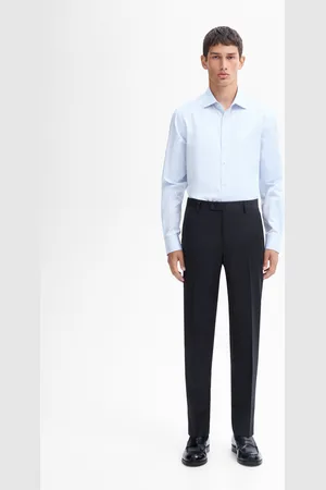 Massimo Dutti Camisa Slim Fit 100% Algodão
