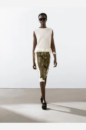 Massimo Dutti Saia Fluida Estampada