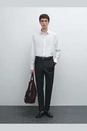 Massimo Dutti Camisa Non Iron Slim Fit
