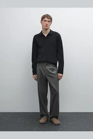 Massimo Dutti Camisola De Malha Tipo Polo De Algodão