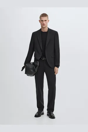 Massimo Dutti Blazer De Fato Requintado 100% Fazenda