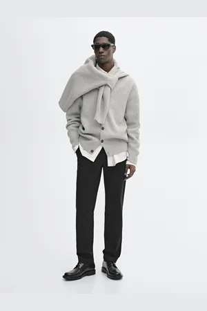 Massimo Dutti Calças De Sarja Slim Fit