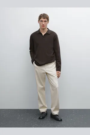 Massimo Dutti Camisola De Malha Tipo Polo De Algodão