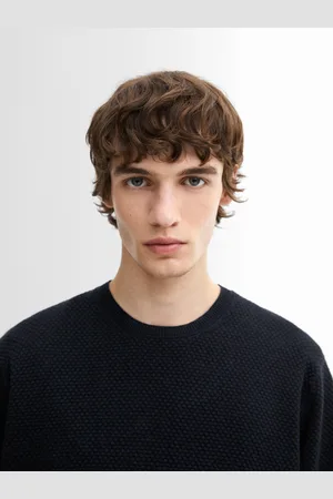 Massimo Dutti Camisola De Malha Em Mistura De Algodão
