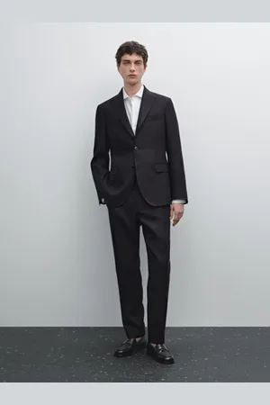 Massimo Dutti Blazer De Fato 100% Linho