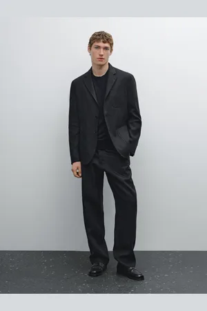 Massimo Dutti Blazer De Fato 100% Linho