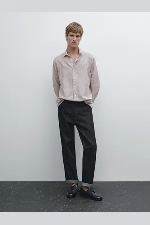 Massimo Dutti Camisa Aos Quadrados Regular Fit