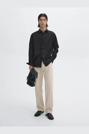 Massimo Dutti Camisa 100% Linho