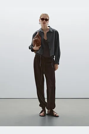 Massimo Dutti Casaco Bomber Com Costuras E Franzidos