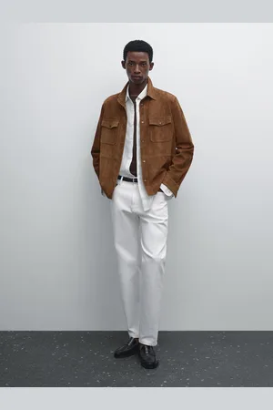 Massimo Dutti Calças De Cinco Bolsos Slim Fit