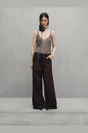 Massimo Dutti Calças Em Denim Flare Fit
