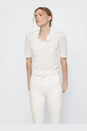 Massimo Dutti Jeans Slim Fit Com Cintura Média