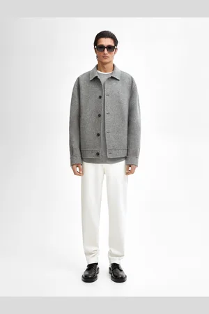 Massimo Dutti Jeans Afunilados Fit Em Mistura De Algodão