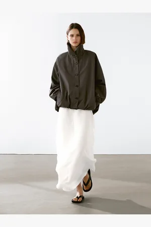 Massimo Dutti Parka Puffed Detail With Cotton