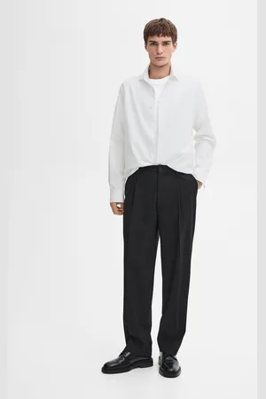 Massimo Dutti Camisa Às Riscas Regular Fit 100% Algodão
