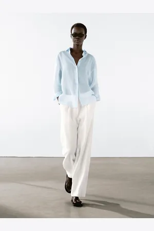 Massimo Dutti Camisa Fluida Com Rami