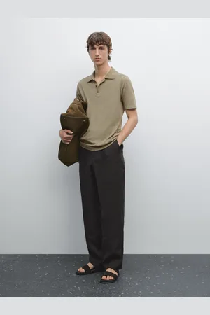 Massimo Dutti Polo De Malha Com Algodão