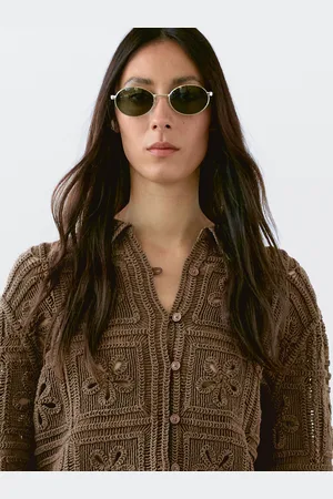 Massimo Dutti Casaco De Malha Crochet