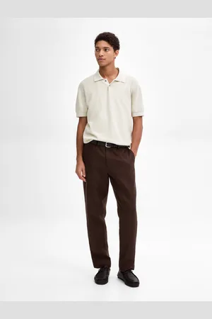 Massimo Dutti Polo De Malha 100% Algodão