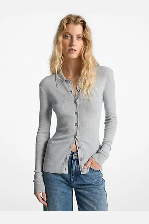 Michael Kors MKCardigan canelado -