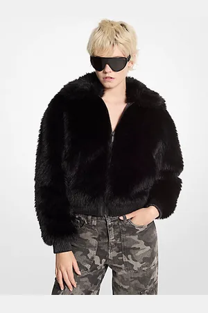Michael Kors MKCasaco bomber em pelo sintético -