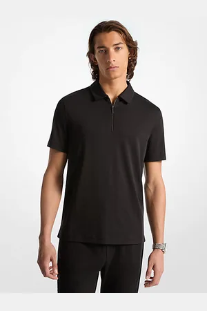 Michael Kors MKPolo com meio fecho de correr em algodão -