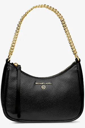 Michael Kors MKPochette em pele granulada Jet Set Charm pequena -