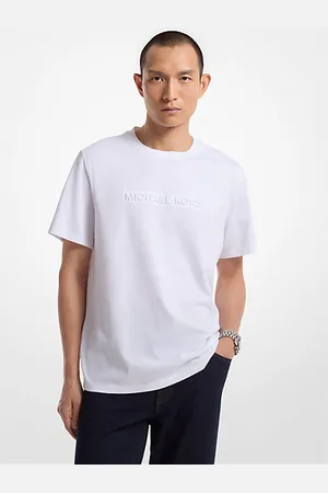Michael Kors MKT-shirt em algodão com logótipo em relevo -
