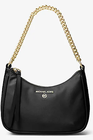 Michael Kors MKMala de ombro em nylon de gabardine Jet Set Charm pequena -