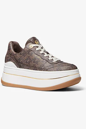 Michael Kors MKTénis de plataforma com exclusivo logótipo Empire Hayes -