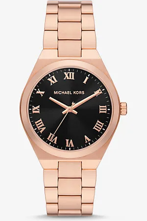 Michael Kors MKRelógio dourado-rosa Lennox -