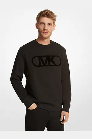 Michael Kors MKSweatshirt em algodão orgânico com logótipo Empire -