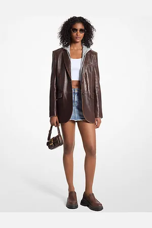 Michael Kors MKBlazer em pele polida -