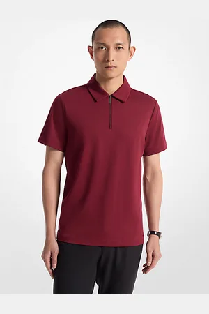 Michael Kors MKPolo com meio fecho de correr em algodão -