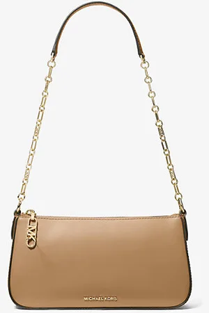 Michael Kors MKPochette de corrente de elos em pele Empire média -