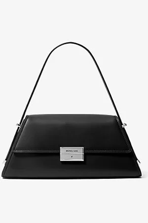 Michael Kors MKMala de ombro em pele Ludlow média -